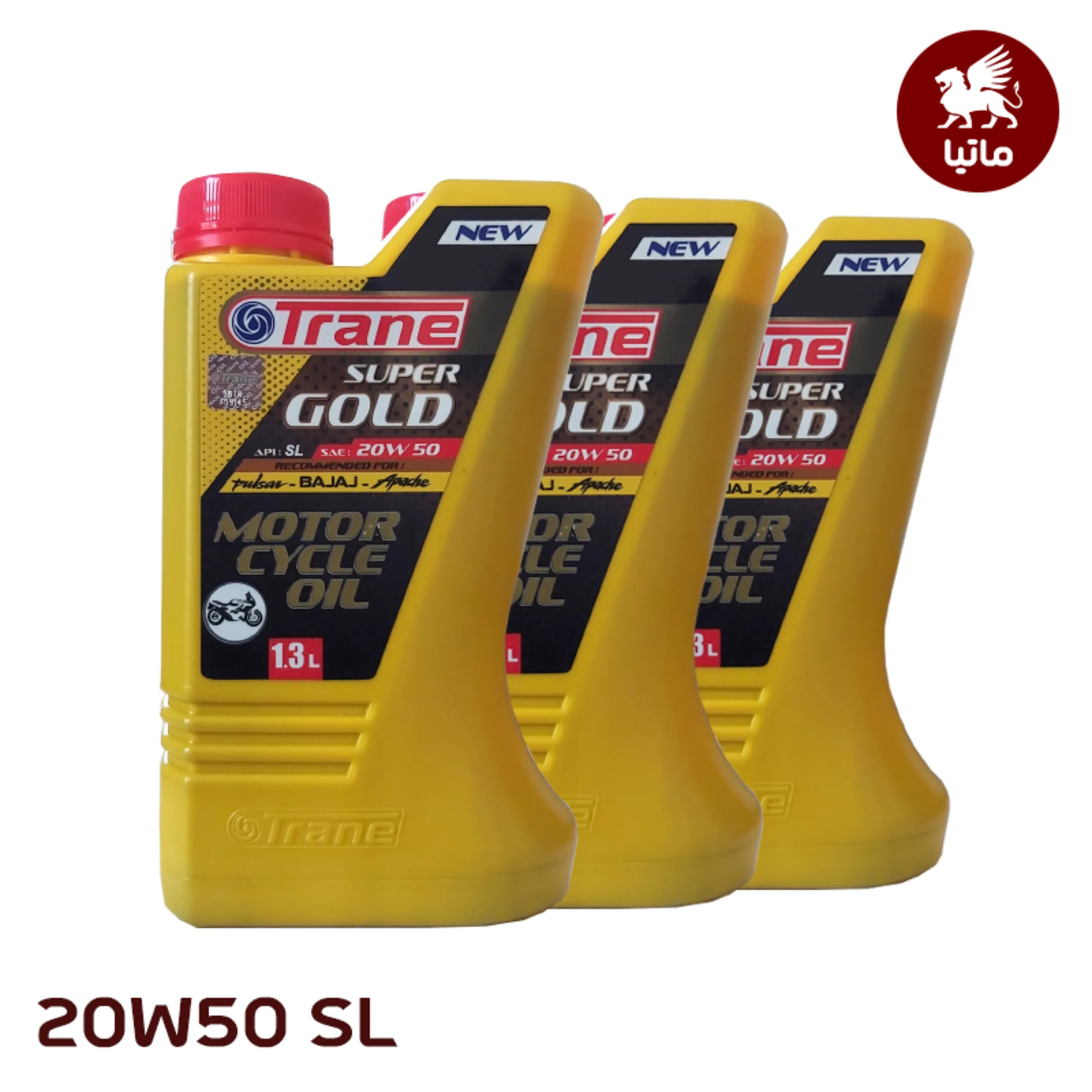 روغن موتور سیکلت ترن سوپرگلد 20W50 SL