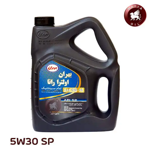 روغن موتور بهران اولترا رانا 5W30 SP حجم 4 لیتر