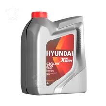 روغن موتور هیوندای اکس تیر 5W40 SN مدل G700- چهار لیتری
