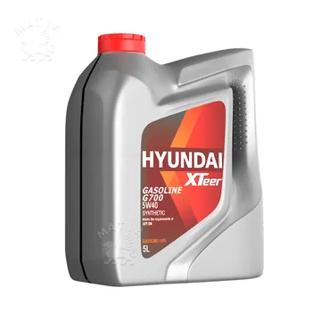 روغن موتور هیوندای ایکس تیر 5W40 SN حجم 5 لیتر