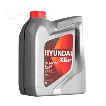 روغن موتور هیوندای ایکس تیر 5W30 SN مدل G700
