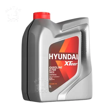 روغن موتور هیوندای اکس تیر 5W30 SN مدل G700 حجم 5 لیتر