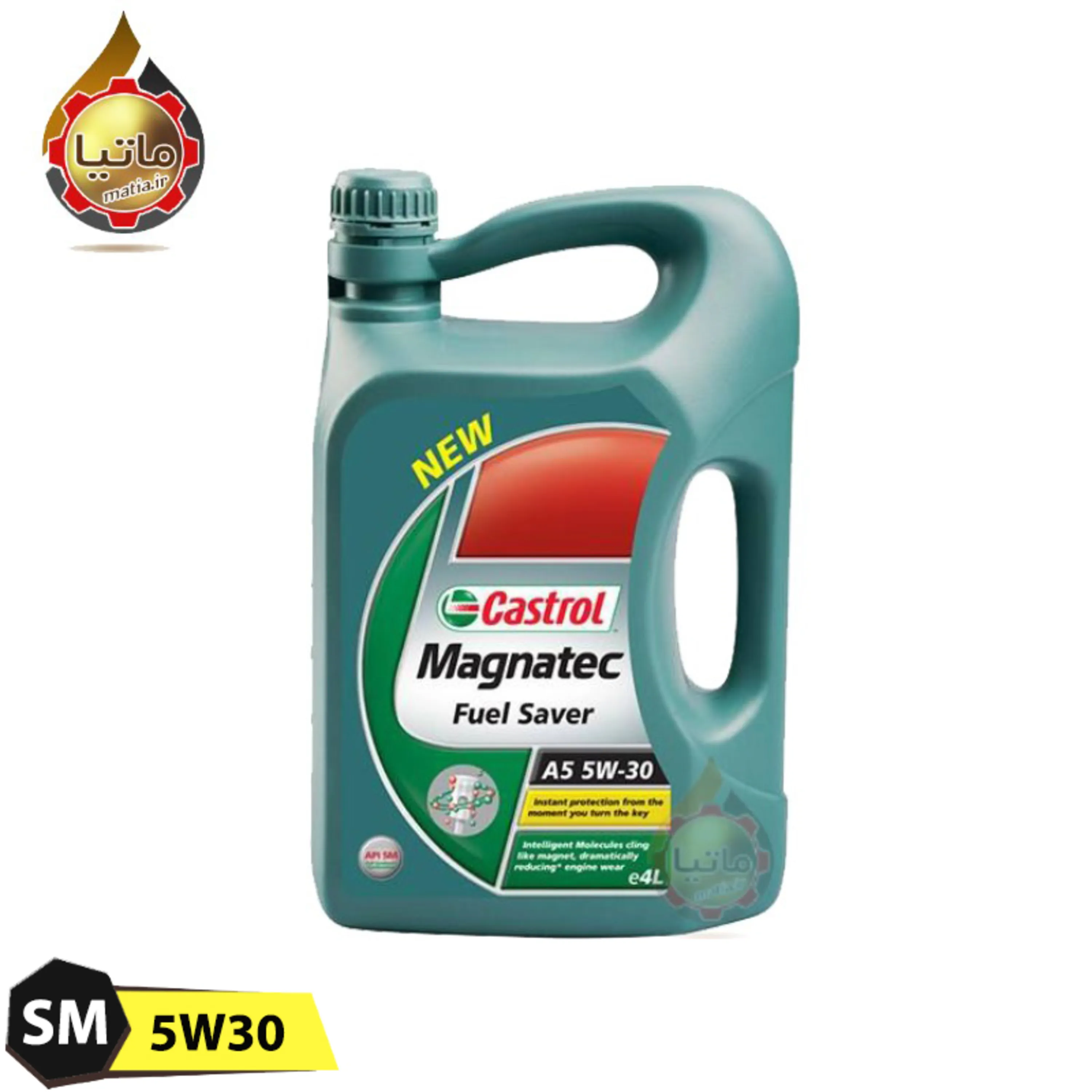 روغن موتور کاسترول مگناتک 5W30 SM تمام سنتتیک 4 لیتری